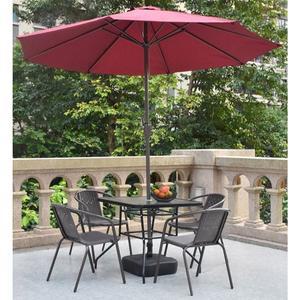 야외 파라솔테이블 테라스 카페 벤치 편의점 4인 의자 세트