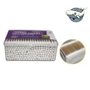 순면 양면 면봉 나무스틱 청결 위생면봉