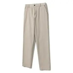 [노티그] 면스판 노턱 팬츠 레귤러핏 베이지_OKA3PTLP101I1