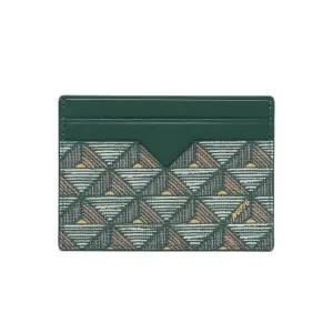 [노티그] 피라미드패턴 2단 카드지갑 그린_OKF1ACP5102E1