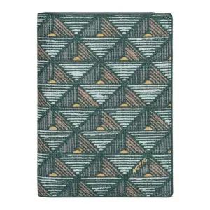 [노티그] 피라미드패턴 카드지갑 세로형 그린_OKF1ACP5104E1