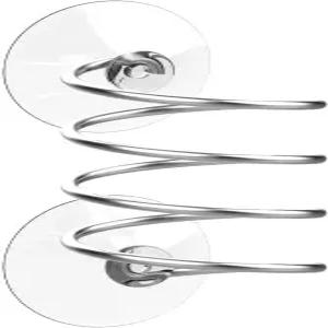 WSOQYEO 비누 디스펜서 냄비와 무흔 흡입 컵이 있는 주방용 브러시용 싱크대 스펀지 접시 홀더