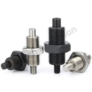 VCN222 인덱싱 플런저 스테인리스 스틸 및 탄소강 스프링 노브 없는 접이식 위치 지정