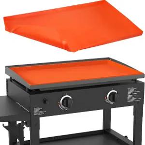 블랙스톤용 28인치 실리콘 그리들 매트 헤비 듀티 식품 등급 커버 녹 그리스 및 먼지 방지 바비큐 실드