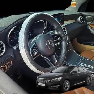 차 핸들커버 긴 도숀 가죽 가죽핸들커버 원톤핸들커버