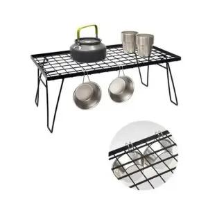 MY 메쉬아이언테이블 우드상판 전용가방 접이식테이블