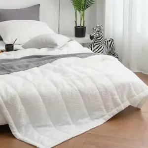 자취생이불 듀라론 시어서커 냉감 이불 SS 화이트 단품 여름 썸머