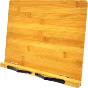 15.4 x 11인치 큰 책꽂이 무료 독서용 요리책꽂이 주방 카운터용 레시피 두꺼운 교과서꽂이 성경용