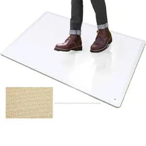 누안추 접착 매트 패드 1개 포함 끈적끈적한 미끄럼 방지 베이스 2개 클린룸 과학 실험실 병원용 30매 총