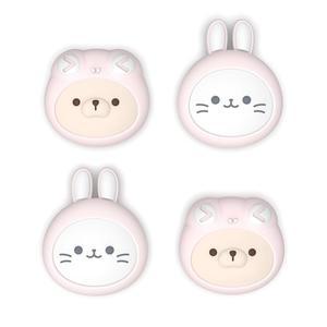 스위치 2용 조이콘 4팩 실리콘 액세서리 플레이바이탈 디자인 조이스틱 동물 귀여운 그립