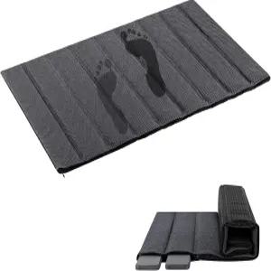 헤아고알 초고속 건조 돌 목욕 매트 규조토 샤워 욕실 바닥 주방 카운터 반려동물 23x15 쿨 그레이용