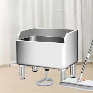 스텐 대걸레 세척대 소제씽크 스테인레스 수채기 개수대 걸레 밀대 걸레통 세척통 빨래통