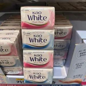 카오 식물성 화이트솝 비누 12개