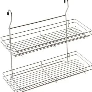 스테인리스 주방 선반 걸이형 걸이식 스텐 주방 걸이 선반 2단 정리 벽걸이 수세미 벽면 건조 조리 그릇