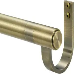 2868인치 창문용 커튼봉 스플라이싱 구조 알루미늄 합금 브래킷이 있는 1인치 조절 가능한 드레이퍼봉 및