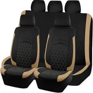 카시트 커버 풀 세트 폴리에스터 폼 통기성 방수 차량 분할 앞좌석 보호대 자동차 실내 의자 쿠션 패드 SUV
