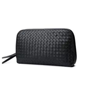 [마이모노샵][마이모노샵] 수납력좋은 남성 캐주얼 정장 천연소가죽 짜임 클러치 (16956026)