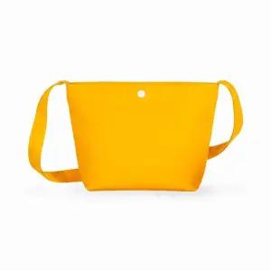 [라일리] Rly 원버튼 캔버스 미니 크로스백 옐로우 WFK9ZA