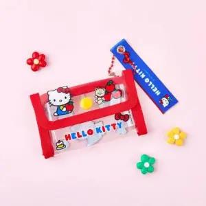 산리오 헬로키티 클리어 카드지갑