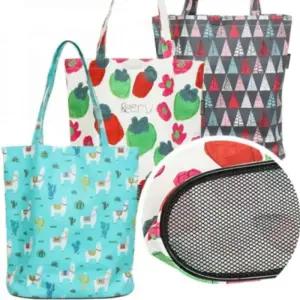 [라일리] Rly 캐릭터 바닥메쉬백 수영복가방 물놀이가방