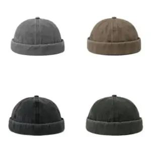 숏비니 와치캡 모자 워싱 빈티지 패션 무지