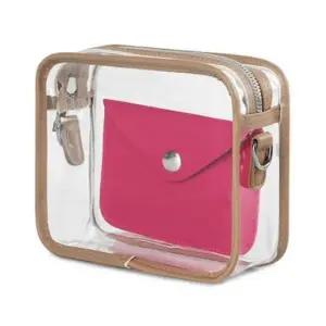 데일리 인기 숄더백 투명 미니 크로스백 베이지 가방