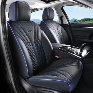 커버라도 카시트 풀세트 5인승 앞좌석 및 뒷좌석 자동차 시트 나파 가죽 방수 프로텍터 유니버설 차량용