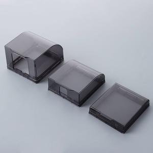 86 유형 전원 콘센트 공급 스위치 보호 커버 벽 소켓 방수 상자 전기 플러그 비말 방지 자체 접착