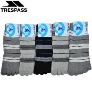 트레스패스 얇은 링글 신사 발가락 단목 양말