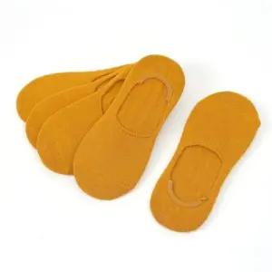 머스터드 여성용 덧신 5켤레 페이스삭스