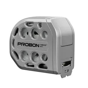 프로본 25피트 스테인리스 스틸 측정 테이프 녹 방지 바닥면의 강한 자성 중공 디자인 기프트 가정용