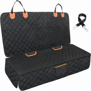 뒷좌석 벤치 커버용 도그 카시트 팔걸이 100 방수 및 미끄럼 방지 보호기 반려동물 스탠다드 지원