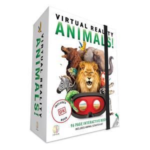 주판 브랜드 가상 현실 동물! 선물 상자 - 일러스트 인터랙티브 VR 도서 및 STEM 학습 활동 세트 8세 이상용