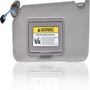 왼쪽 운전석 사이드 선바이저 2008 2009 2010 2011 2012 2013 2014 2015 2016 혼다 어코드 미러 및