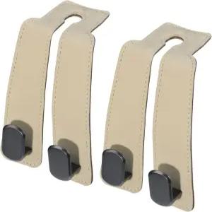 헤드레스트용 카시트 후크 카 핸드백 및 백 수납 지갑 가방용 아연 합금 스웨이드 소재 헤비 듀티 대부분의