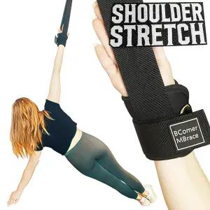 BComer MBrace 어깨 스트레칭 풀리 부상 후 모빌리티 손목 보호대 견인 장치 프라빌로 트레이너 그립