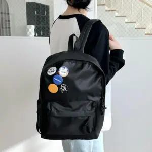 [라일리] Rly 초등학생 중학생 경량 캐주얼 책 가방 가벼운 백