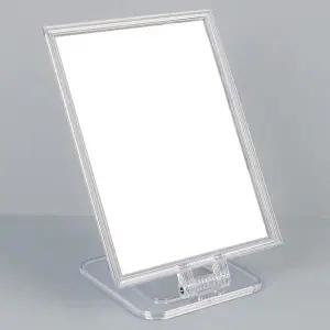 휴대용 화장대 스탠드 신 사각거울(대)