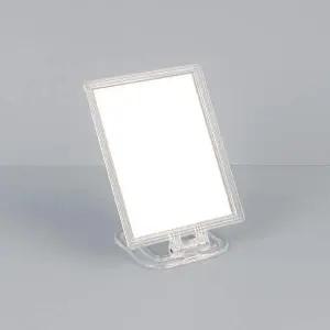 [골드스마일]휴대용 화장대 스탠드 신 사각거울(소)