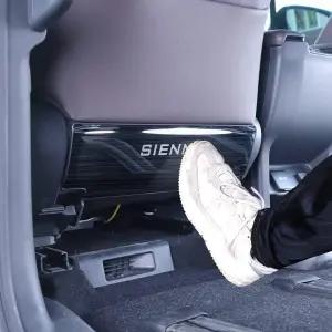 20212025 토요타 시에나 액세서리에 적합한 매직카 뒷좌석 보호대자동차 내부를 위한 최고의 스테인리스