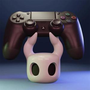 PS4/PS5/스위치 할로우 나이트 테마를위한 고품질 게임 컨트롤러 스탠드 멋진 데스크탑 디스플레이 핸들 브