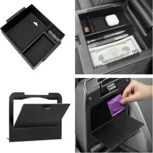 도요타 4러너 2025 2026 인테리어 액세서리 보관함 정리함 트레이 숨겨진 호환되는 헬렛 2PCS 센터 콘솔