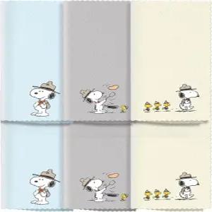 극세사 천 및 안경 물티슈6팩 렌즈 청소용 카메라 가젯 섬세한 화면 스누피