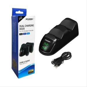 PS4/PS4 Slim/PS4 Pro 컨트롤러용 충전기 도크, 듀얼 USB 조이스틱 빠른 스탠드 Indicato가 있는 게임패드