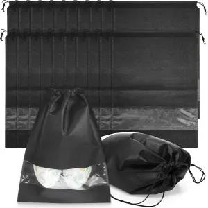 여행용 신발 더스트백 50피스 보관용 가방 남녀용 로프 부직포 대형 포장 파우치 정리함