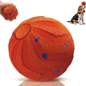 로크토티 스마트 인터랙티브 반려견 장난감 자동 이동 튕기기 및 회전 ETPU 소재 IPX7 방수 등급