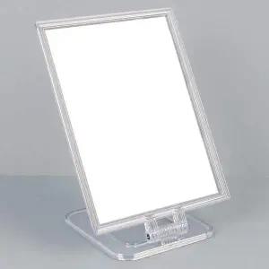 휴대용 화장대 스탠드 신 사각거울(대)