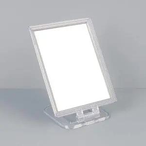 휴대용 화장대 스탠드 신 사각거울(중)