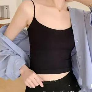 [라일리여성언더웨어] Rly 크롭 브라탑 나시티 나시 끈나시 운동 여름