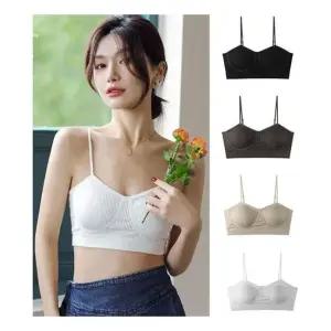 [라일리여성언더웨어] Rly 키밍 데일리 골지 브라탑 스포츠브라 편안한